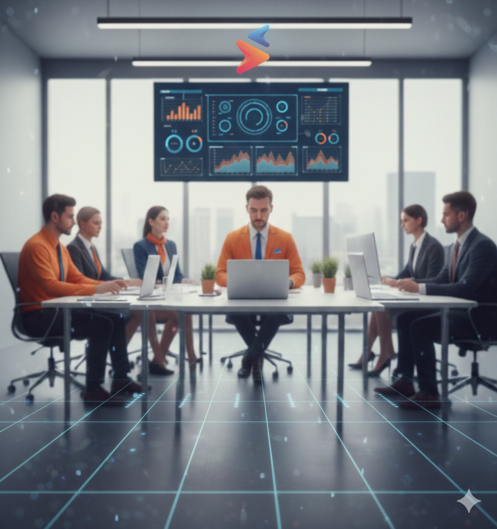 Sales-first approach illustration